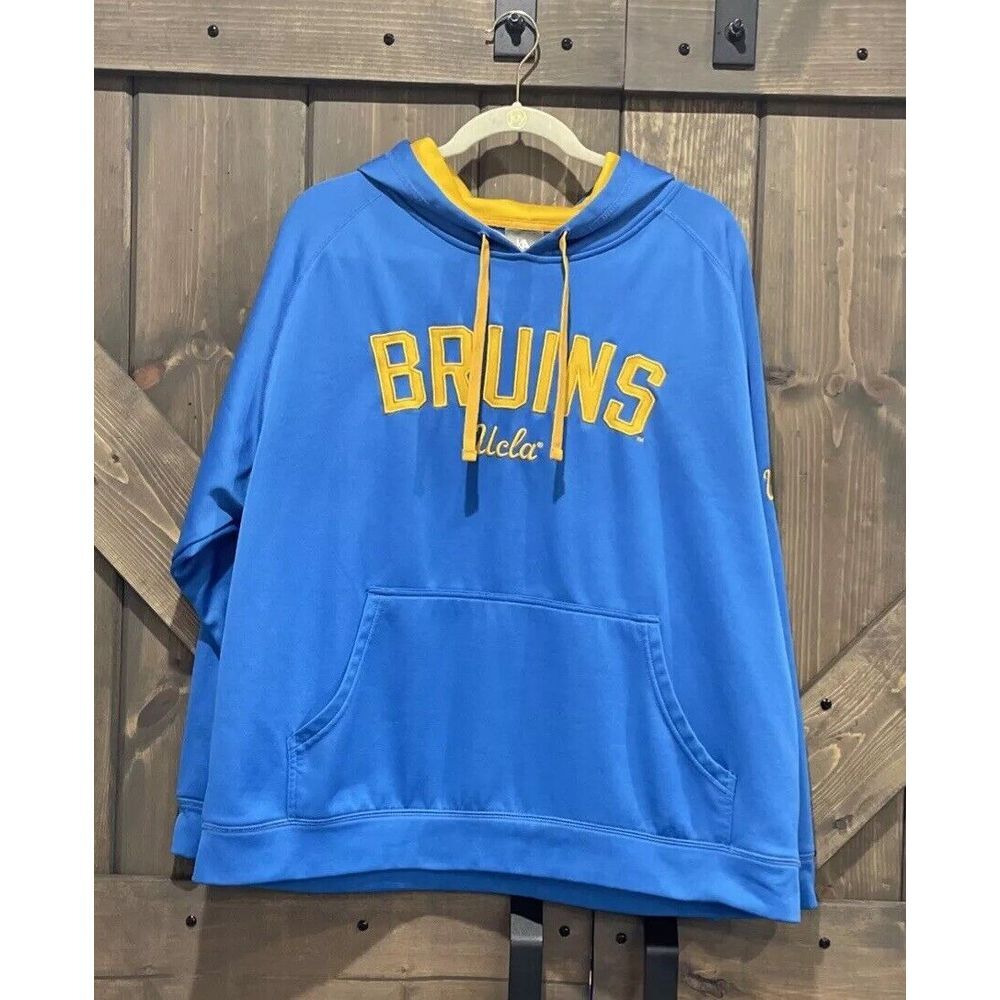 UCLA Bruins Knights Apparel Pullover High Quality‎ Stitched Hoodie Blue Size XL